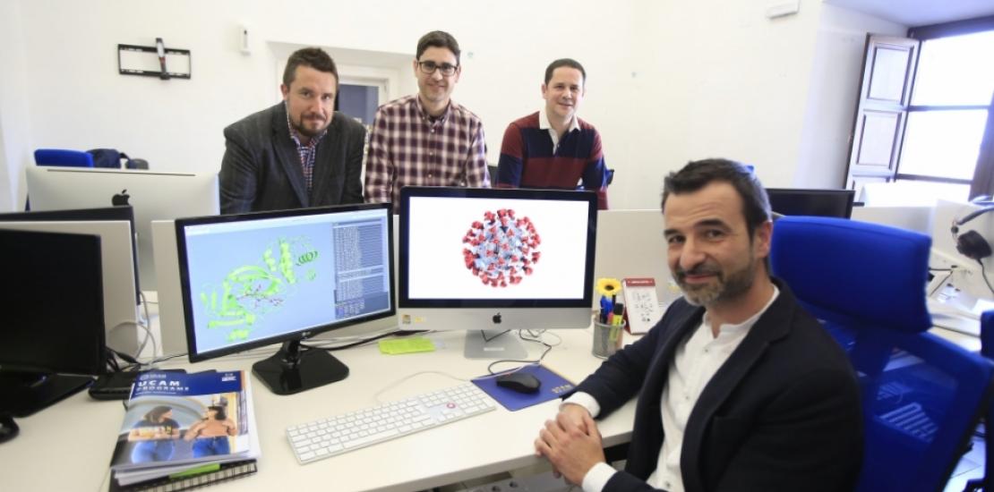 Investigadores de la UCAM buscan por supercomputación un fármaco para curar el coronavirus