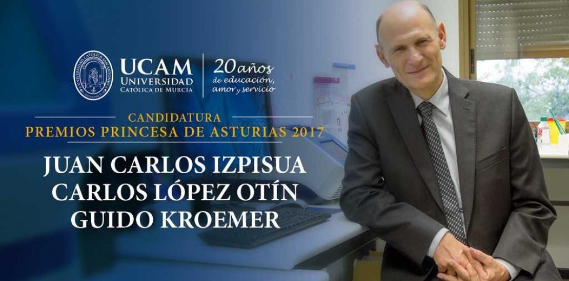 Apoya la candidatura del Dr. Izpisua a los Premios Princesa de Asturias