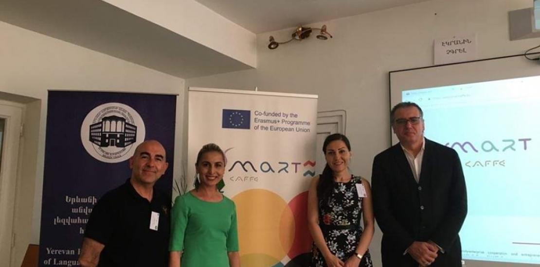 Las startups del proyecto ‘SMART Caffe’ inician su actividad en Armenia, Bielorrusia y Moldavia.