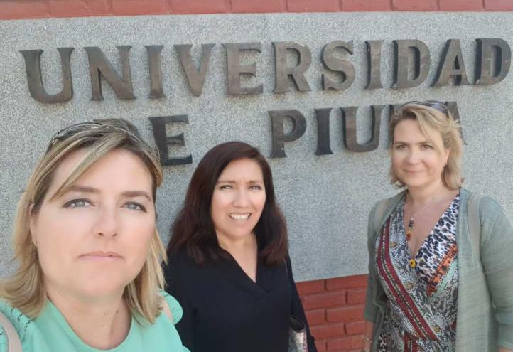 El grupo `Comunicación y Menores´ de la UCAM extiende sus redes de contactos internacionales en la Universidad de Piura