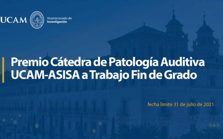 Premio Cátedra de Patología Auditiva UCAM-ASISA a Trabajo Fin de Grado