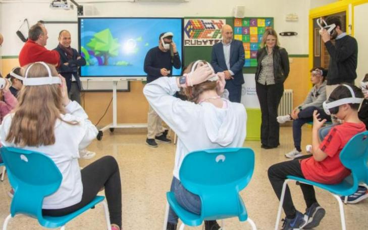 Los alumnos del Colegio Público Federico Arce de Murcia han protagonizado la grabación de un video de Realidad Virtual sobre RCP