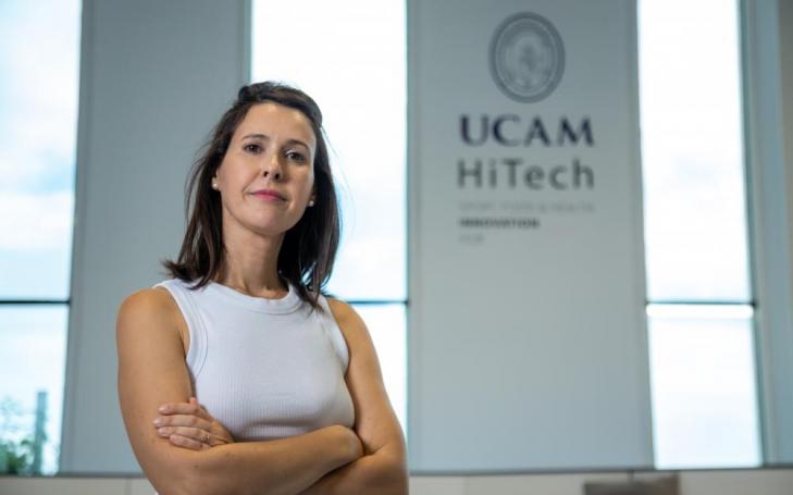 Adriana Ordóñez González, en el UCASM HiTech, donde investiga