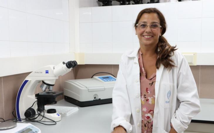 La investigadora principal del proyecto, por parte de la UCAM, Nuria Vela de Oro.