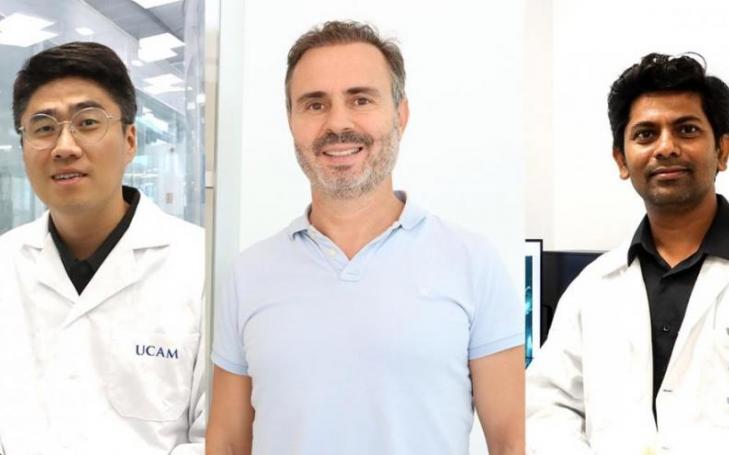 Los nuevos investigadores UCAM incluidos en el 2%: Xing Xuan, Pedro Emilio Alcaráz y Jeevithan Elango