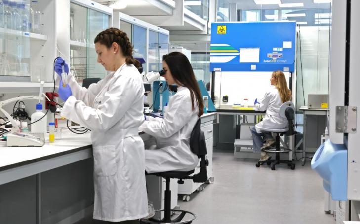 Investigadoras predoctorales de la UCAM realizando sus estudios