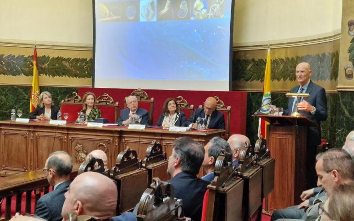 Presentación de la Cátedra de Gerociencia de la UCAM en la Real Academia Nacional de Medicina en Madrid. 