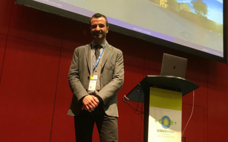 Los laboratorios ThermoFisher eligen a un investigador de la UCAM para la ponencia inaugural del `ScienceWorld´ Los laboratorios ThermoFisher eligen a un investigador de la UCAM para la ponencia inaugural del `ScienceWorld´
