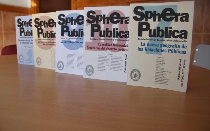 La revista Sphera Publica, de la UCAM, entra en el Catálogo 2.0 de Latindex