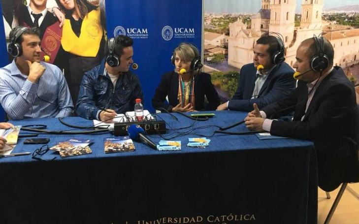 38 investigadores de la UCAM cuentan sus proyectos de investigación en los micrófonos de iradioUCAM en la Secyt de Murcia