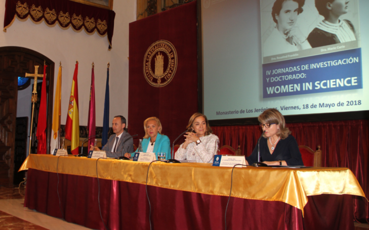 La UCAM, por encima de la media nacional en mujeres con puestos de responsabilidad en investigación