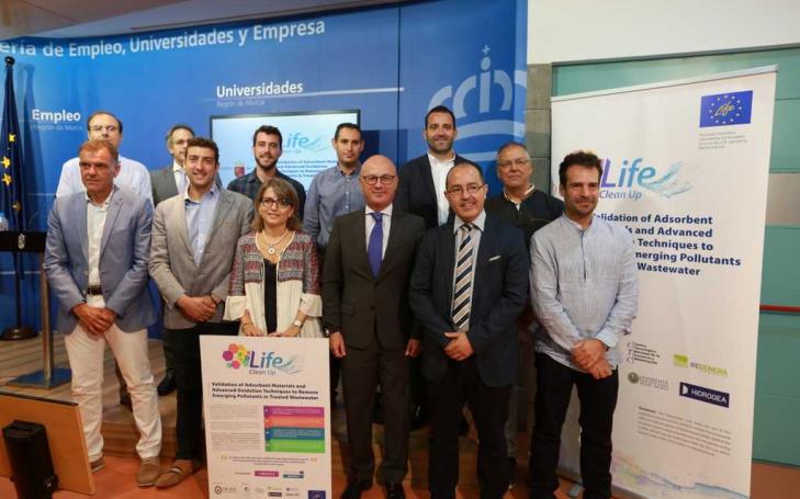 Aguas residuales depuradas de fármacos y pesticidas con el proyecto Life Clean Up de la UCAM Aguas residuales depuradas de fármacos y pesticidas con el proyecto Life Clean Up de la UCAM