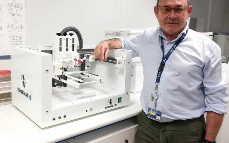 Investigadores de la UCAM patentan un nuevo biomaterial para regenerar hueso