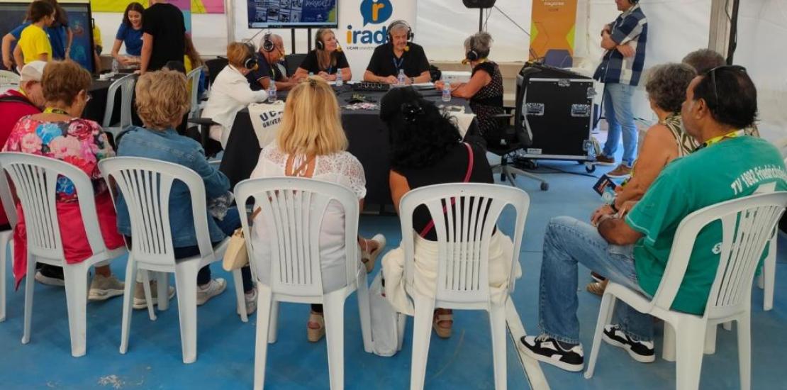 iradioUCAM y el Grupo de Investigación de Nuevas Tecnologías para la Salud realizan talleres de radio y de realidad virtual en el encuentro tecnológico eXPeriencia 6.0. 