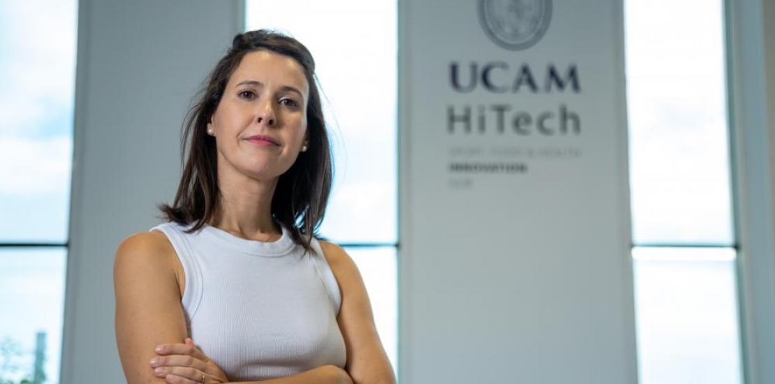 Adriana Ordóñez González, en el UCASM HiTech, donde investiga