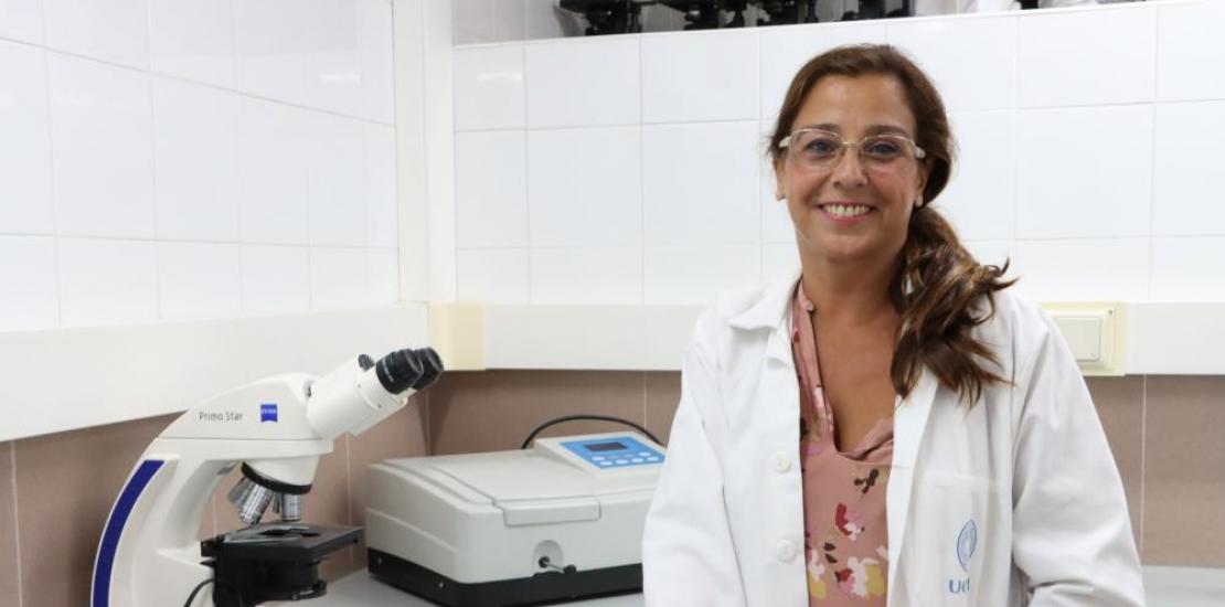 La investigadora principal del proyecto, por parte de la UCAM, Nuria Vela de Oro.