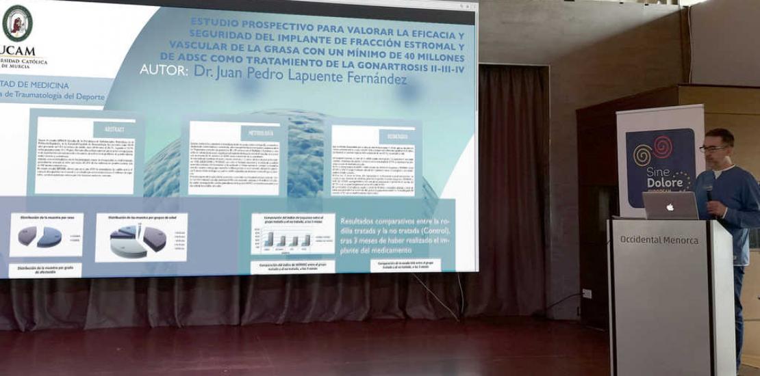 Un investigador de la UCAM, primer premio `Dr.Luis Aliaga´ a la innovación en tratamiento del dolor Un investigador de la UCAM, primer premio `Dr.Luis Aliaga´ a la innovación en tratamiento del dolor