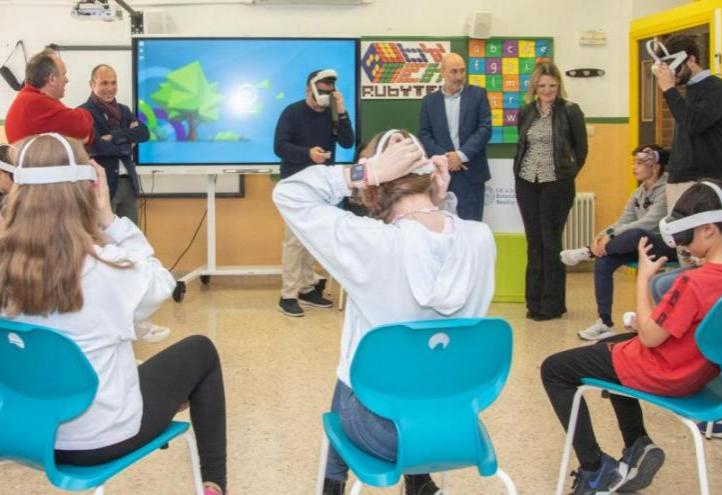 Los alumnos del Colegio Público Federico Arce de Murcia han protagonizado la grabación de un video de Realidad Virtual sobre RCP