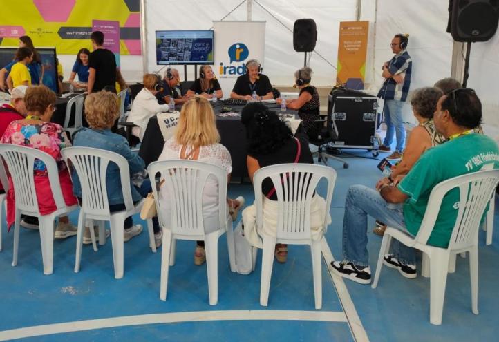 iradioUCAM y el Grupo de Investigación de Nuevas Tecnologías para la Salud realizan talleres de radio y de realidad virtual en el encuentro tecnológico eXPeriencia 6.0. 