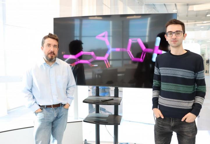 Horacio Pérez y Alejandro Rodríguez, del Grupo de Investigación BIO-HPC de la UCAM