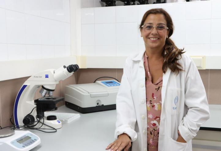 La investigadora principal del proyecto, por parte de la UCAM, Nuria Vela de Oro.