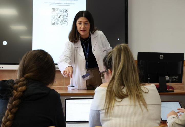 María Abellaneda, quien ha desarrollado la innovadora herramienta.