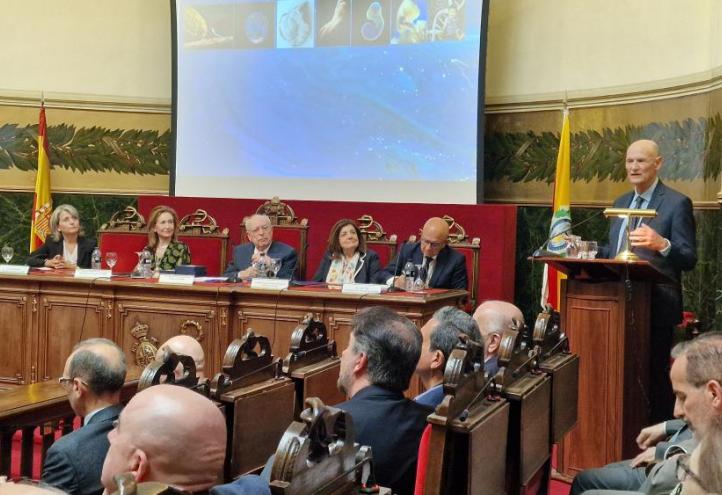 Presentación de la Cátedra de Gerociencia de la UCAM en la Real Academia Nacional de Medicina en Madrid. 