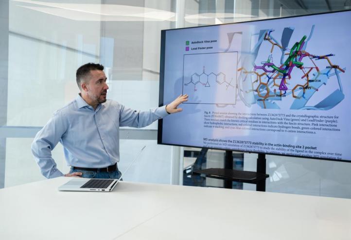 Horacio Pérez-Sánchez, nuevo investigador de la Universidad Católica San Antonio incluido en el prestigioso World's Top 2% Scientists de la Universidad de Stanford.