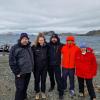 Los investigadores del proyecto PARANTAR durante su primera expedición en el Polo Sur