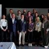Miriam Sánchez y Dolores Jordán, investigadoras y profesoras en la Facultad de Enfermería y Medicina de UCAM Cartagena, junto a los participantes del proyecto Up-Res, durante la primera reunión realizada en Jettingen-Scheppach, Alemania.