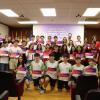 Fotografía de familia con todos los ganadores