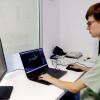 El investigador de la UCAM, Jochem Nelen, trabajando en el estudio.