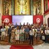Fotografía de los ganadores y el comite organizador de las XII Jornadas de Investigación y Doctorado UCAM